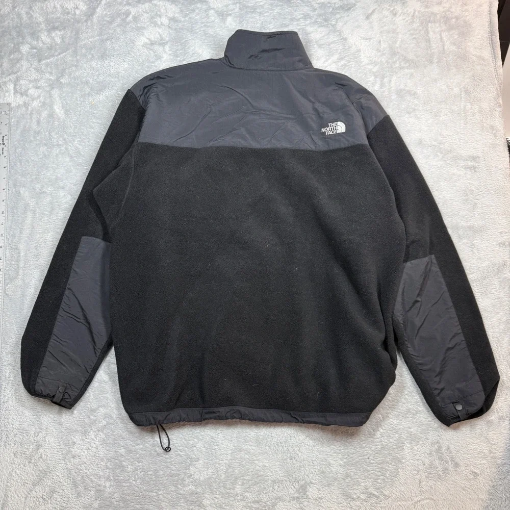 The North Face Denali Fleece Jacket Mens XXL Black Full Zip Outdoors Y2K
